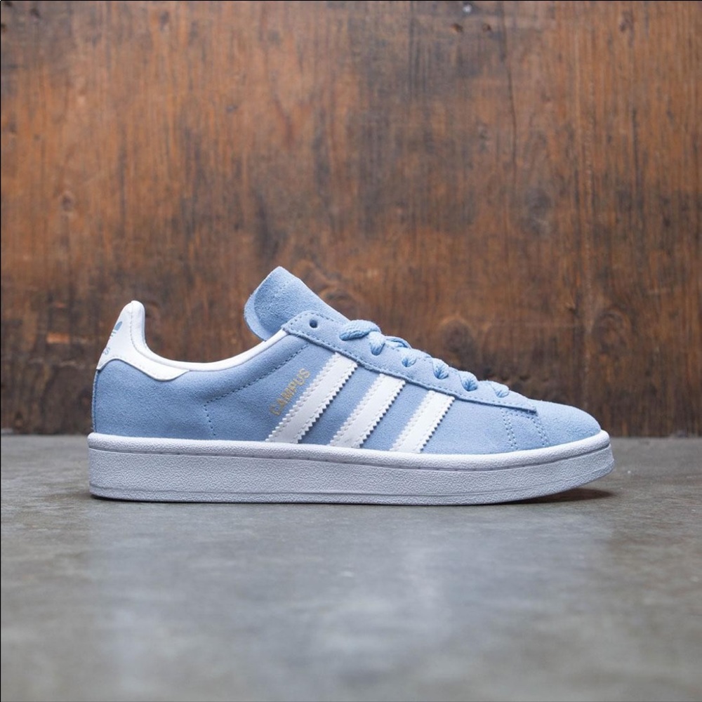 NEW! Adidas Campus J in Ash Blue size 5 (big kids)